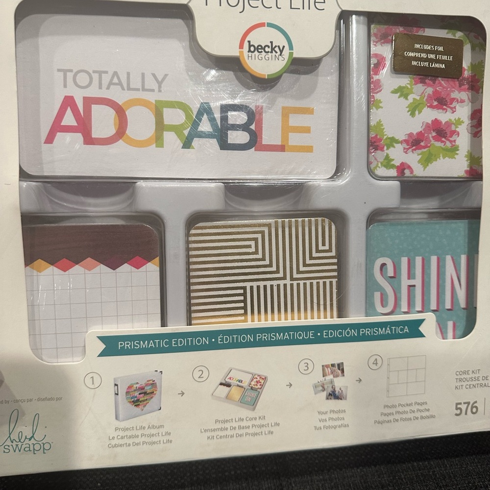 Becky Higgins Project Life Card Set - Prismatic Edition